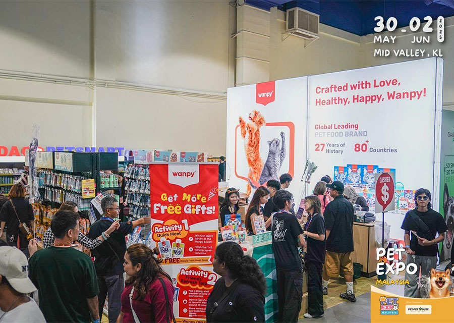Wanpy at Malaysia International Pet Expo