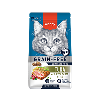 WANPY Grain Free Complete Food For Adult Cat Tuna Recipe