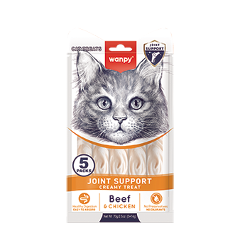 WANPY Joint Support Creamy Treat Beef & Chicken For Cat