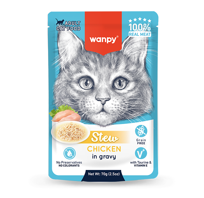 WANPY Stew Chicken For Cat