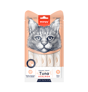 WANPY Creamy Treat - Tuna & Salmon For Cat