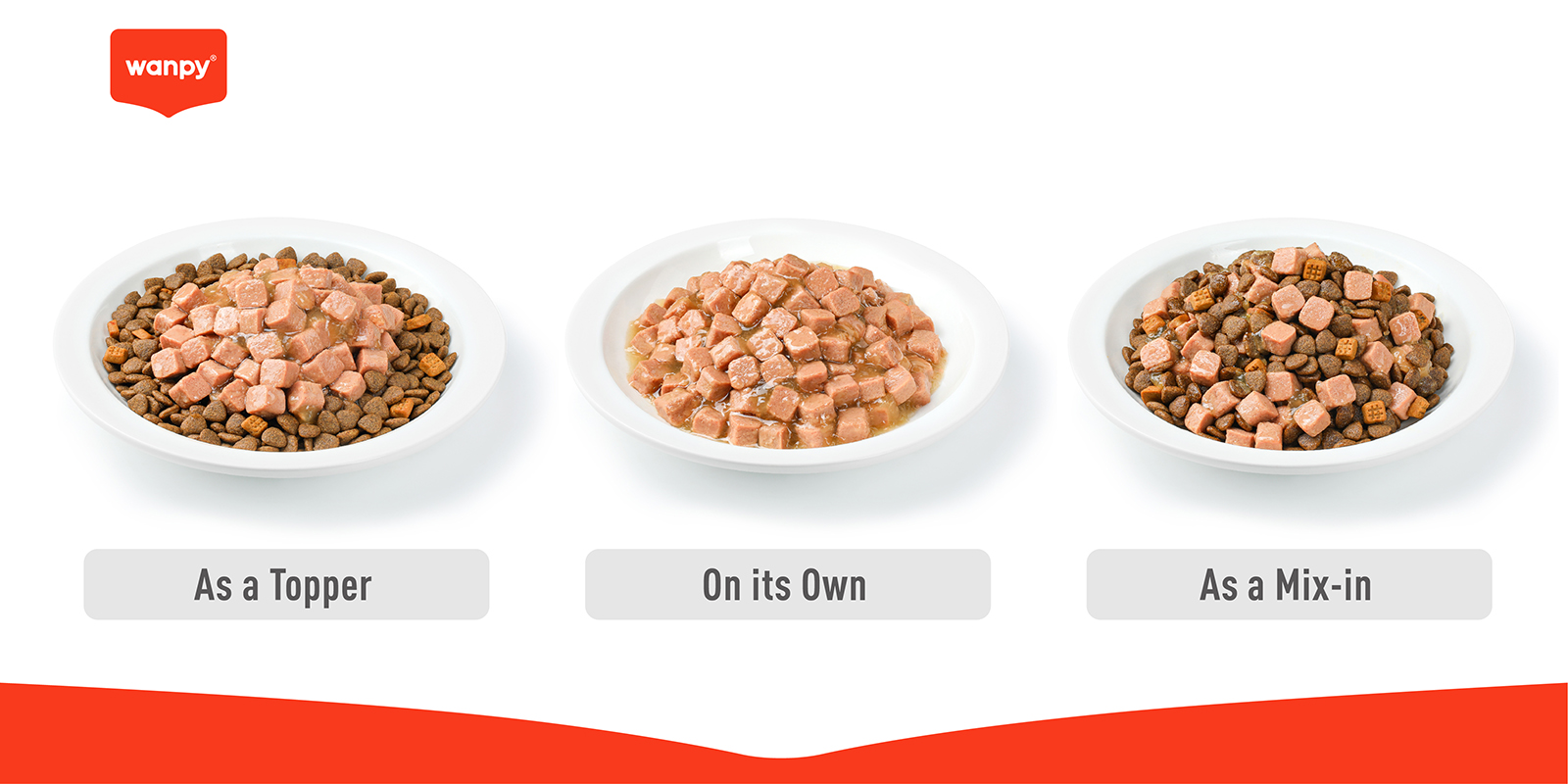 Tuna Chunks in Gravy Wet Cat Food | Wanpy