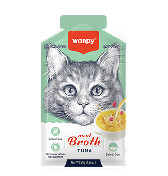 WANPY Meat Broth Tuna For Cat