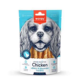 Chicken Jerky & Rawhide Twists