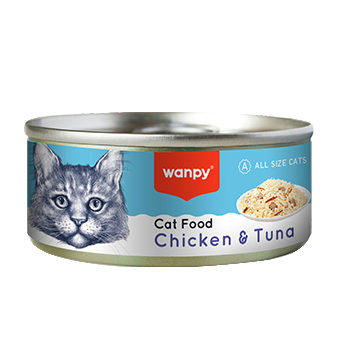 WANPY Cat Food - Chicken & Tuna 95G