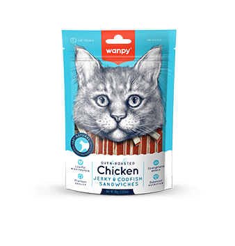 Chicken Jerky & Codfish Sandwiches