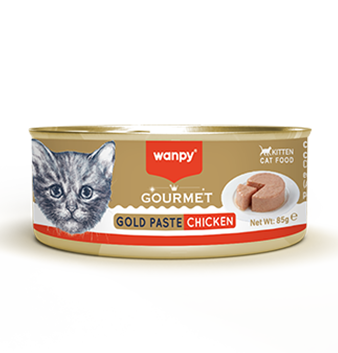 WANPY Gold Paste Canned Food Chicken For Kitten
