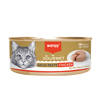 WANPY Gold Paste Canned Food Chicken For Cat