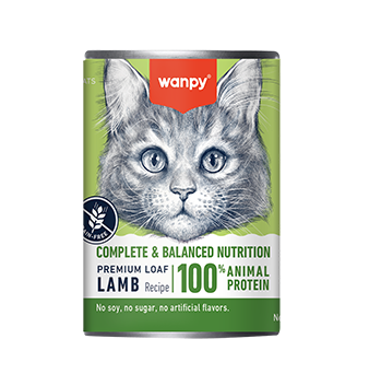 WANPY Complete and Balanced Canned Food - Lamb For Cat 375G