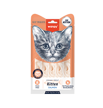 WANPY Superfoods Creamy Treat For Kitten Salmon