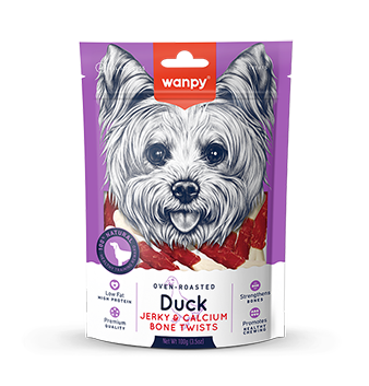 Duck Jerky & Calcium Bone Twists