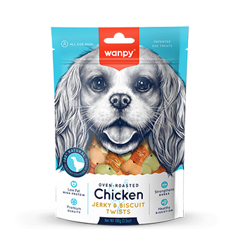 Chicken Jerky & Biscuit Twists