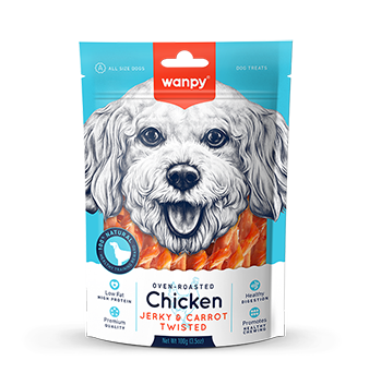 Chicken Jerky & Carrot Sticks