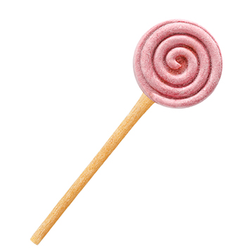 Freeze Dried Lollipops Blueberry