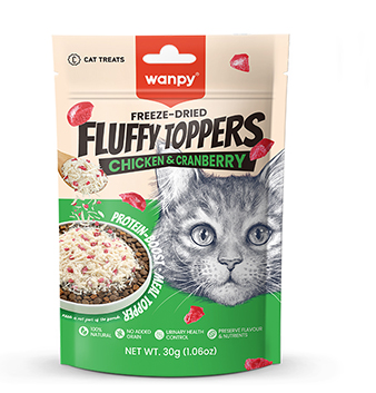 Freeze Dried Fluffy Toppers Chicken & Cranberry